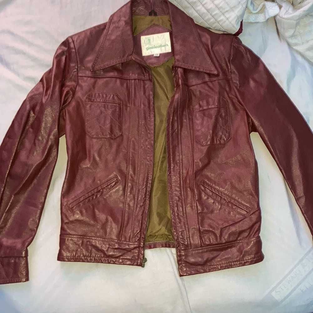 leather jacket